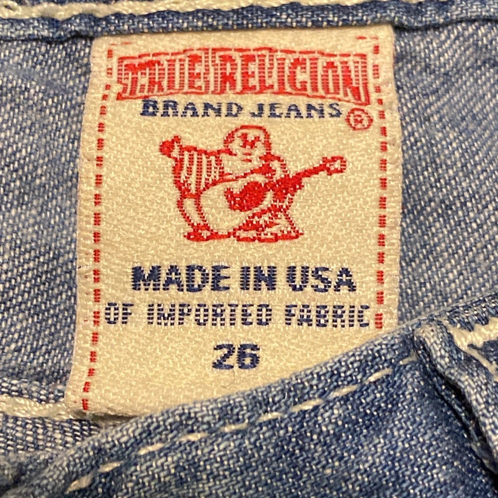 True Religion Cameron Women's Jeans Size 26 Made In USA - Picture 3 of 13